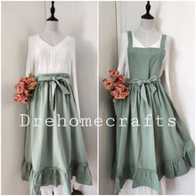 Lade das Bild in den Galerie-Viewer, Cute aprons for women , ladies apron for sale near me , aprons with pockets , retro apron for women , kitchen cooking chef apron, ruffle pretty aprons with pockets