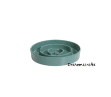 Lade das Bild in den Galerie-Viewer, Großer erhöhter Keramik Slow Feeder Hundenapf, Hundefutternapf, Slow Bowl, Welpennapf, Puzzle Feeder, Hundefutternapf Maze Feeder
