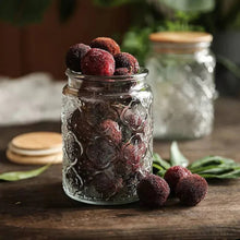 Load image into Gallery viewer, Farmhouse Airtight Glass Food Storage Container Jars set with wood lids