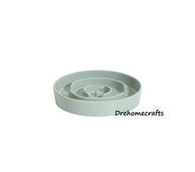 Lade das Bild in den Galerie-Viewer, Großer erhöhter Keramik Slow Feeder Hundenapf, Hundefutternapf, Slow Bowl, Welpennapf, Puzzle Feeder, Hundefutternapf Maze Feeder