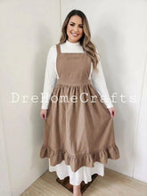 Load image into Gallery viewer, retro and cute apron for women with pockets
