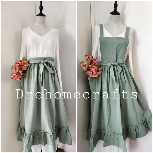 Cute aprons for women , ladies apron for sale near me , aprons with pockets , retro apron for women , kitchen cooking chef apron, ruffle pretty aprons with pockets