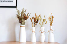Load image into Gallery viewer, Minimalist Bisque , white vase , Handmade Ceramic Vase , Living Room decor , decorative vase , Pottery , wedding decor
