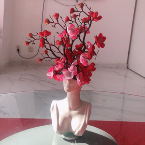 Ceramic sculptural vase stylish vase woman body vase for flowers head vase female body vase curvy body vase